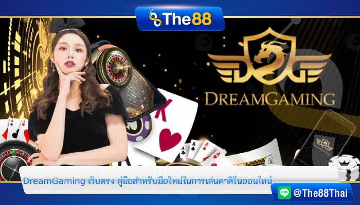 DreamGaming เว็บตรง คู่มือสำหรับมือใหม่ในการเล่นคาสิโนออนไลน์
