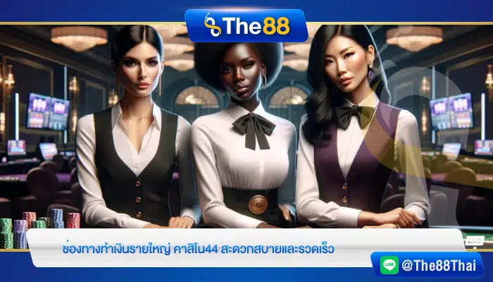 ช่องทางทำเงินรายใหญ่ คาสิโน44 สะดวกสบายและรวดเร็ว
