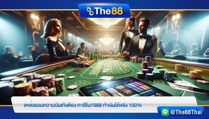 แหล่งรวมความบันเทิงต้อง คาสิโน1988 ทำเงินได้จริง 100%